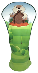 Dancing Gopher Embroidered Driver Headcover by ReadyGOLF