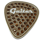 ReadyGolf: Guitar Pick Ball Marker & Hat Clip with Crystals