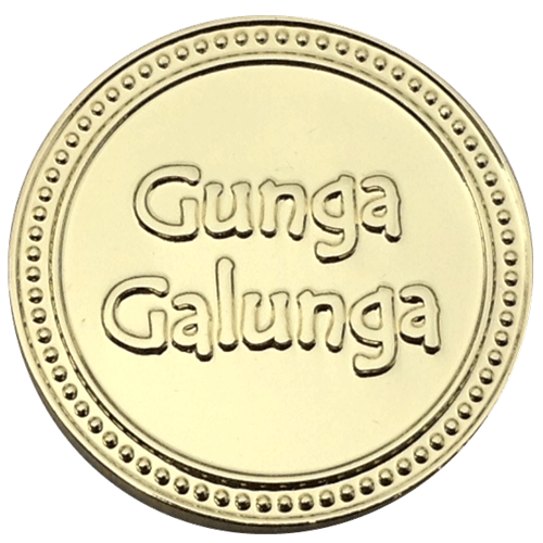 ReadyGolf: Gunga Galunga Golf Ball Marker & Hat Clip