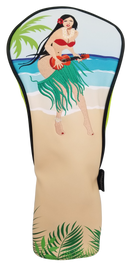 Hula Girl Embroidered Driver Headcover by ReadyGOLF