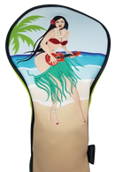 Hula Girl Embroidered Driver Headcover by ReadyGOLF