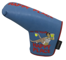 Happy Place Embroidered Putter Cover - Blade by ReadyGOLF