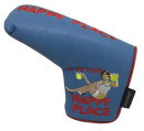 Happy Place Embroidered Putter Cover - Blade by ReadyGOLF