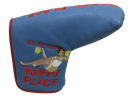 Happy Place Embroidered Putter Cover - Blade by ReadyGOLF
