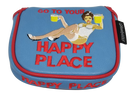 Happy Place Embroidered Putter Cover - XL Mallet