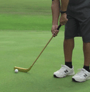 Hockey Stick Putter by ReadyGOLF (Includes Free Putter Cover)