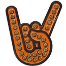 ReadyGolf: Hook 'em Horns Gesture Ball Marker & Hat Clip