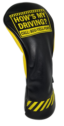 How's My Driving Embroidered Driver Headcover by ReadyGOLF