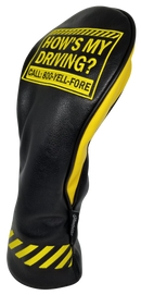 How's My Driving Embroidered Driver Headcover by ReadyGOLF