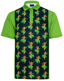 Hula Girls Mens Golf Polo Shirt by ReadyGOLF