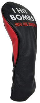 I Hit Bombs (Into the Woods) Embroidered Driver Headcover by ReadyGOLF