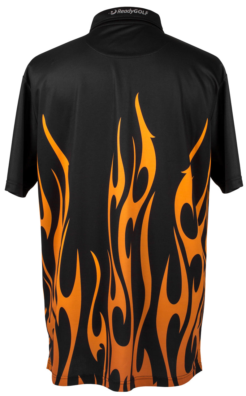 I'm On Fire Mens Golf Polo Shirt by ReadyGOLF