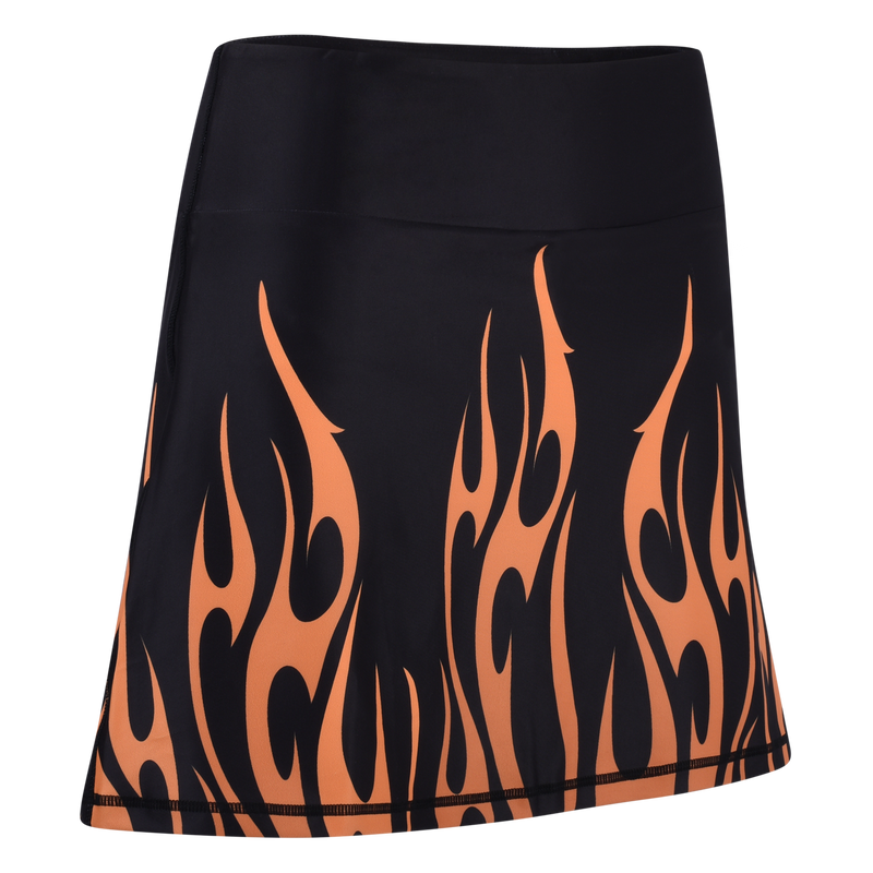 I'm On Fire Ladies Active SKORT by ReadyGOLF