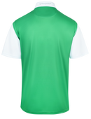 Classic Argyle Mens Golf Polo Shirt - Green, Orange, White by ReadyGOLF