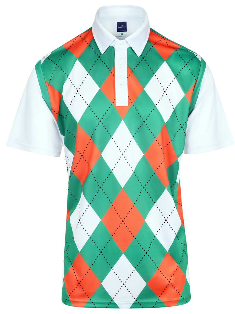 Argyle golf shirt online
