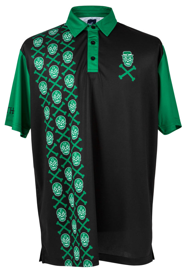 Irish to the Bone Mens Golf Polo Shirt by ReadyGOLF