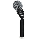 Just 4 Golf: Hybrid Headcover - 2 Color Mini Stripe - Black & White
