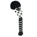 Just 4 Golf: Hybrid Headcover - Small Dot - Black & White