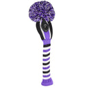 Just 4 Golf: Hybrid Headcover - Vertical Stripe - Purple Black and White