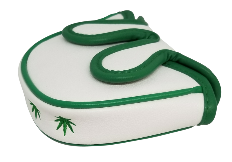 Marijuana Joint Embroidered Putter Cover - Mallet by ReadyGOLF
