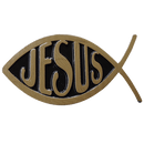 ReadyGolf: Christian Jesus Fish Ball Marker & Hat Clip