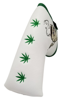Marijuana Joint Embroidered Putter Cover - Blade by ReadyGOLF
