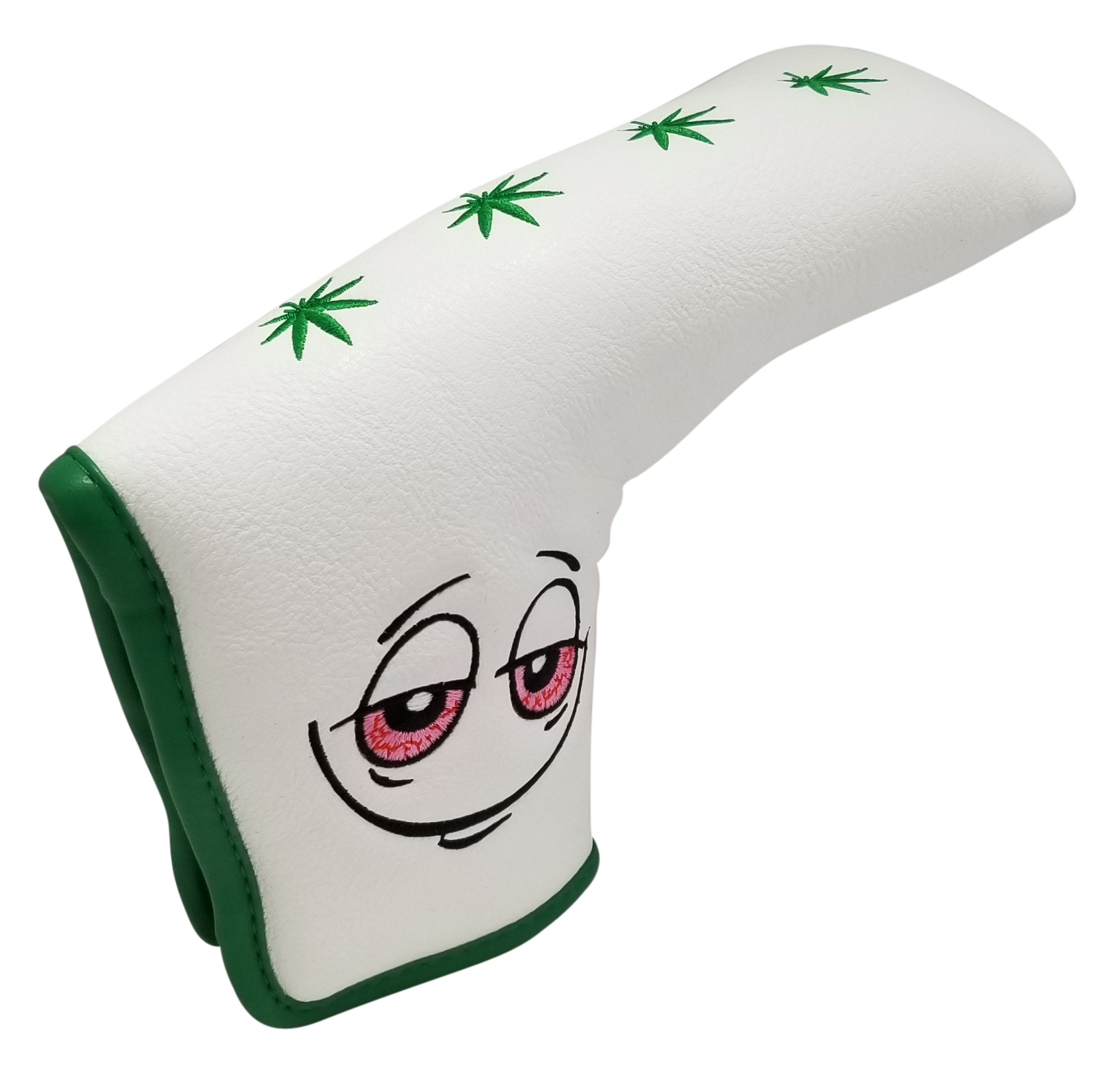 Marijuana Joint Embroidered Blade Putter Cover by ReadyGOLF