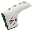 Marijuana Joint Embroidered Putter Cover - Blade by ReadyGOLF