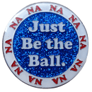 Just Be The Ball Golf Ball Marker & Hat Clip by ReadyGOLF
