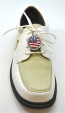 Navika: Magnetic Crystals Kicks Candy Shoe Ball Marker - US Flag Round