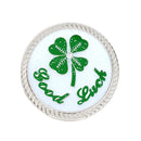 Navika: Glitzy Kicks Candy Shoe Ball Marker - Four Leaf Clover Good Luck