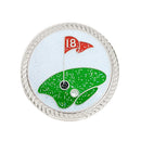 Navika: Glitzy Magnetic Kicks Candy Ball Marker - The Green