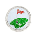 Navika: Glitzy Magnetic Kicks Candy Ball Marker - The Green