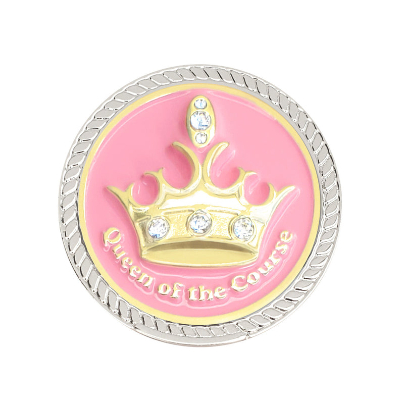 Navika: Swarovski Glitzy Kicks Candy Shoe Ball Marker - Pink Queen of the Course