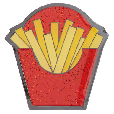 ReadyGolf: Glitter Ball Marker & Hat Clip - French Fries