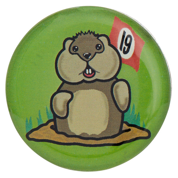19th Hole Dancing Gopher Golf Ball Marker & Hat Clip by ReadyGOLF