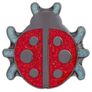 ReadyGolf: Glitter Ball Marker & Hat Clip - Ladybug
