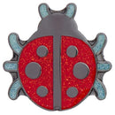 ReadyGolf: Glitter Ball Marker & Hat Clip - Ladybug