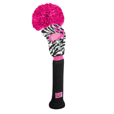 Just 4 Golf: Loudmouth Fairway Headcover - Savage Pink Flamingos