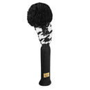 Just 4 Golf: Loudmouth Fairway Headcover - Oakmont Houndstooth Black/White