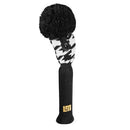 Just 4 Golf: Loudmouth Fairway Headcover - Oakmont Houndstooth Black/White