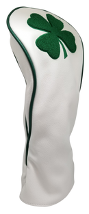Lucky Clover Embroidered Headcover by ReadyGOLF - Driver