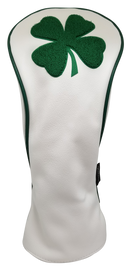 Lucky Clover Embroidered Headcover by ReadyGOLF - Driver
