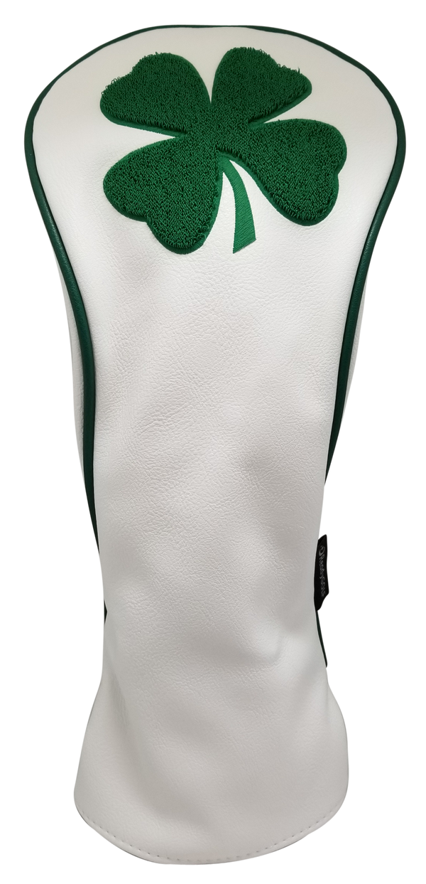 Lucky Clover Embroidered Headcover by ReadyGOLF - Driver