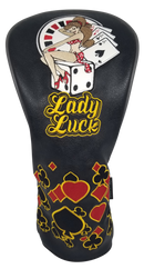 Lady Luck Embroidered Driver Headcover by ReadyGOLF