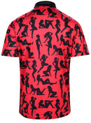 Ladies In Red Mens Golf Polo Shirt by ReadyGOLF