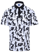 Ladies In White Mens Golf Polo Shirt by ReadyGOLF