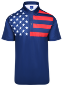 Liberty Mens Golf Polo Shirt by ReadyGOLF