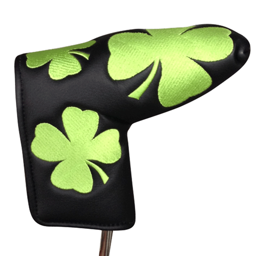 ReadyGolf: Embroidered Putter Cover - Four Leaf Clover