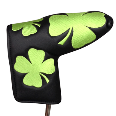 ReadyGolf: Embroidered Putter Cover - Four Leaf Clover